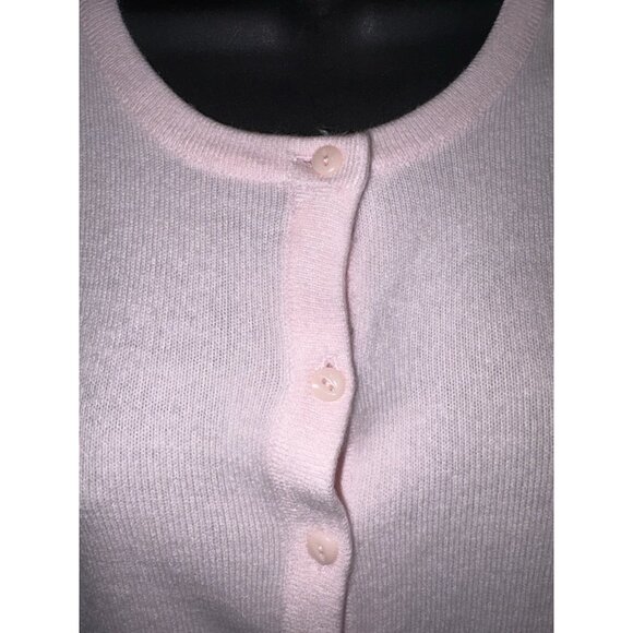 Croft & Barrow Womens Large Pink Cardigan Button Down Sweater Long Sleeve Casual - Picture 3 of 9